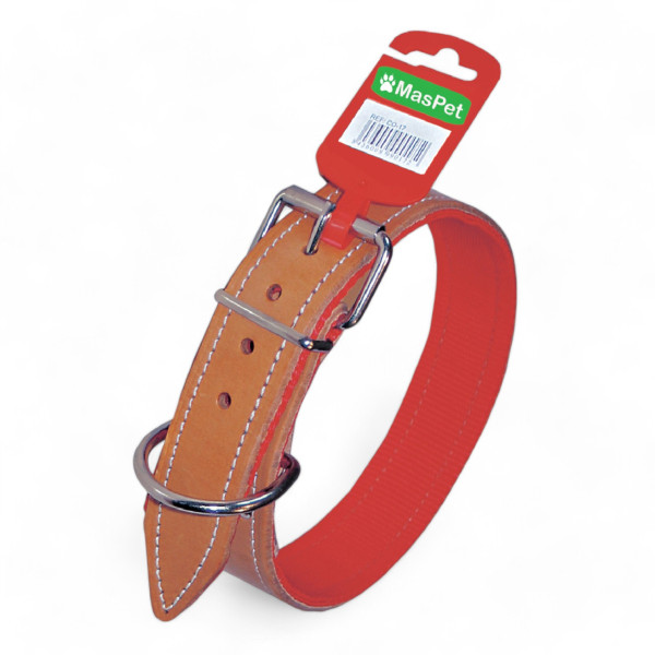 Collar Perro Nylon Cuero