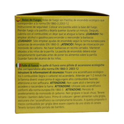 Bolas De Fuego Mauris 24 uds