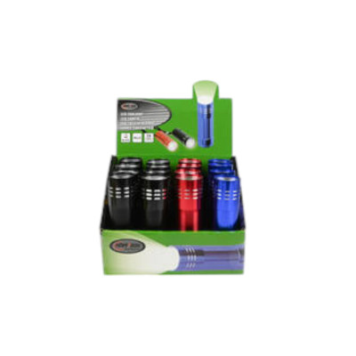 Linterna 9 Leds Aluminio