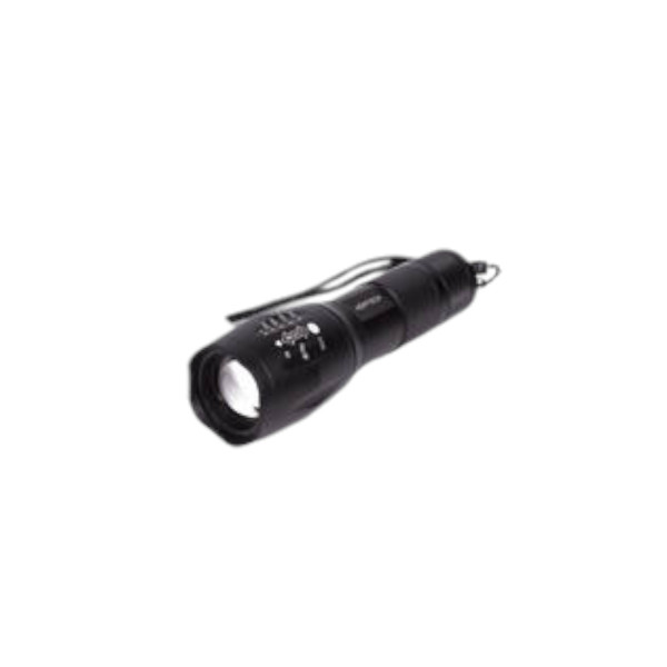 Linterna Led Aluminio Waterproof 5 W C/Zoom