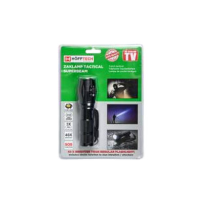 Linterna Led Aluminio Waterproof 5 W C/Zoom