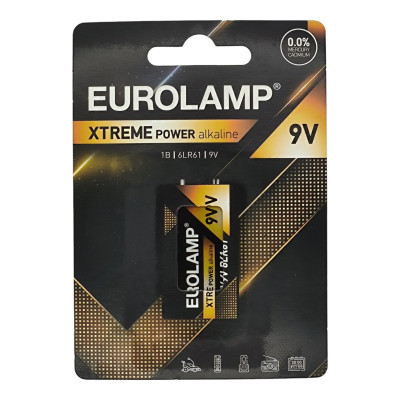 Pila Super Alkalina Extreme Power 9 V - 6LR61  Blíster 1 ud