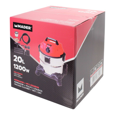 Aspirador Polvo/Líquidos 20 L 1200 W