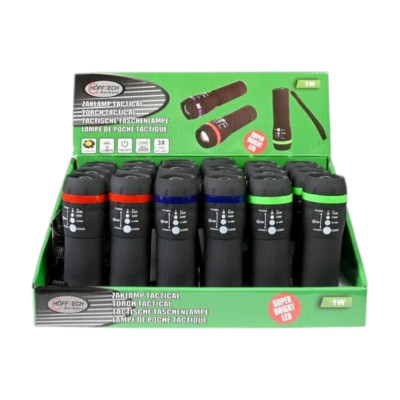 Linterna Led Plastico Engomado C/Zoom