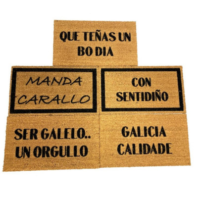 Felpudo Rectangular Coco 40 x 70 Galego