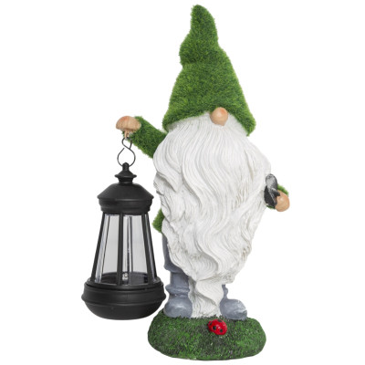 Enano Jardín Luz Solar