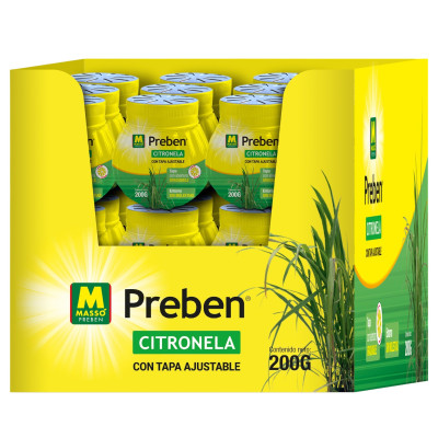 Gel Citronela Con Tapa Regulable 200 g