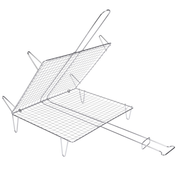 Parrilla Doble Abombada Inox