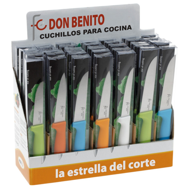 Expositor 35 Cuchillos Cocina Inox