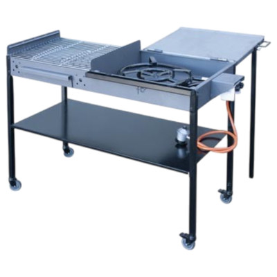 Barbacoa Marte Parrilla + Plancha