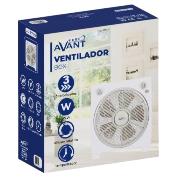Ventilador Box 30 cm 40W