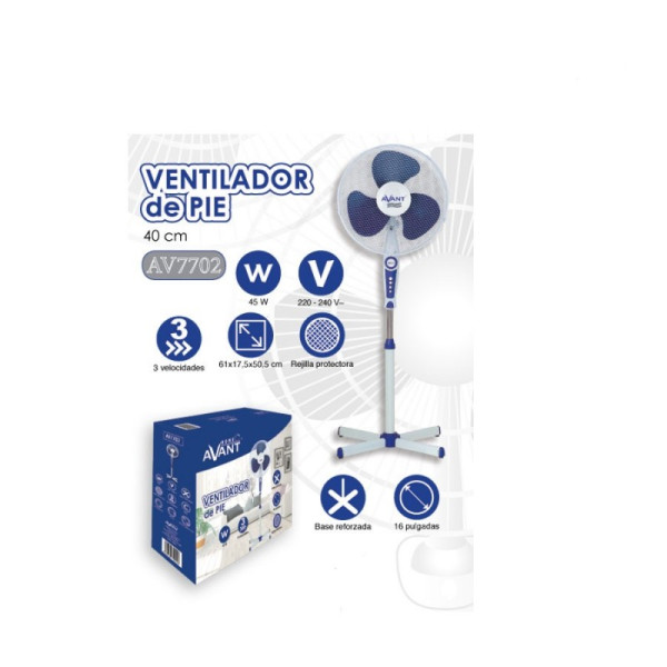 Ventilador De Pie 40 cm 45W