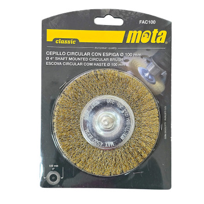 Cepillo Circular C/Espiga
