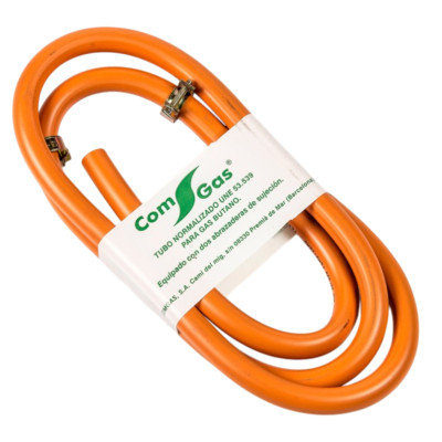 Kit Manguera Butano 1,5 m + 2 Abrazaderas