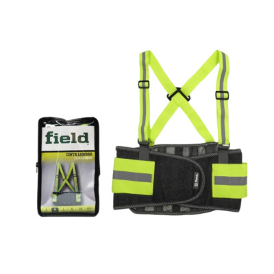 Faja Lumbar C/Tirantes Alta Visibilidad