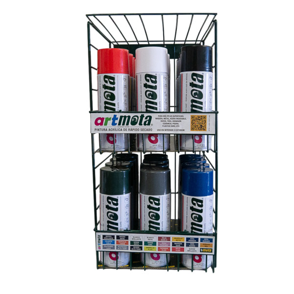 Expositor Spray Pinturas 24 uds