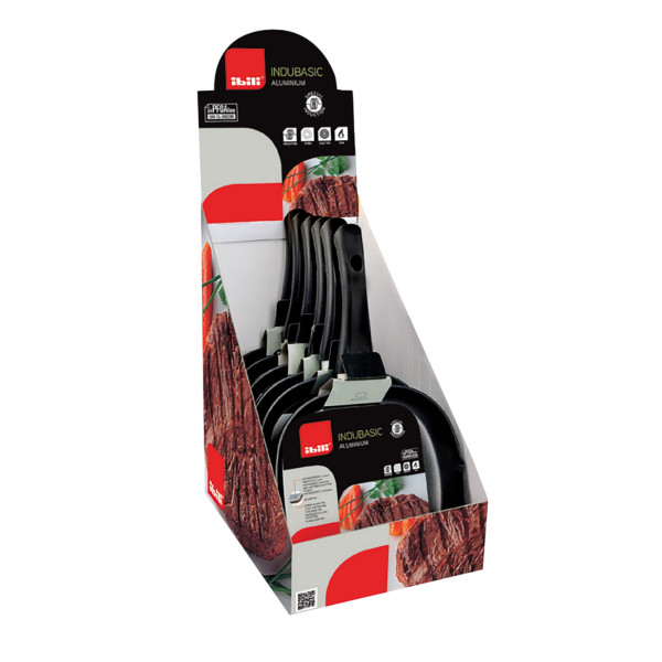 Grill Liso Indubasic 26 x 26