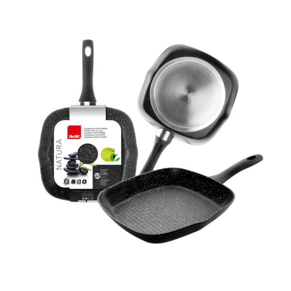 Grill Rallado Natura Piedra 28 x 28