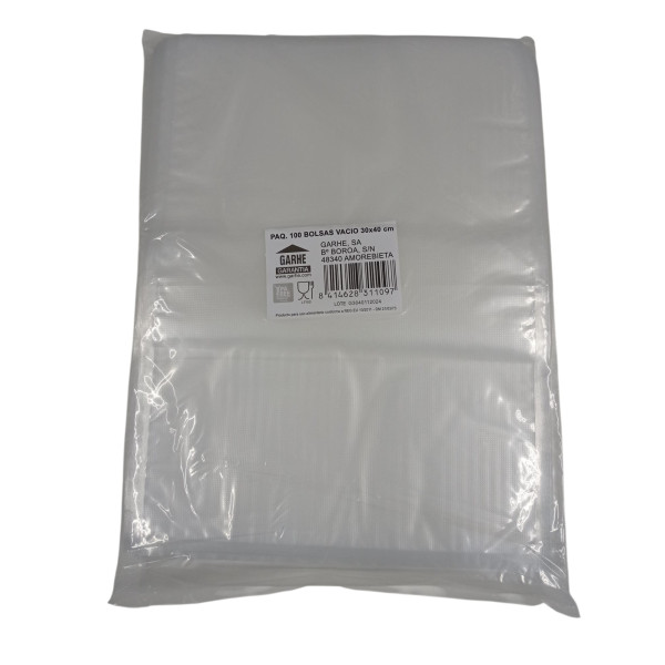 Paquete 100 Bolsas Vacio