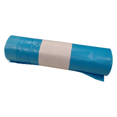 Bolsa Basura 55 X 60 Azul 30 L C/Asa 15 uds