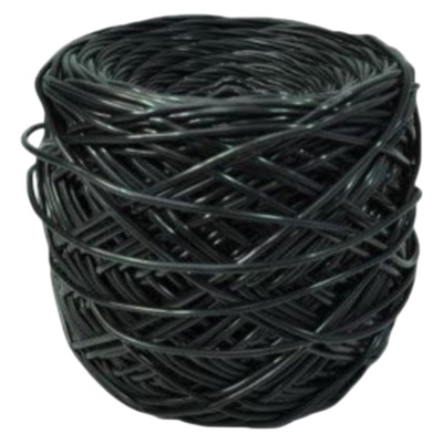 Macarrón Atar 2,5 mm Negro Rollo 53 m