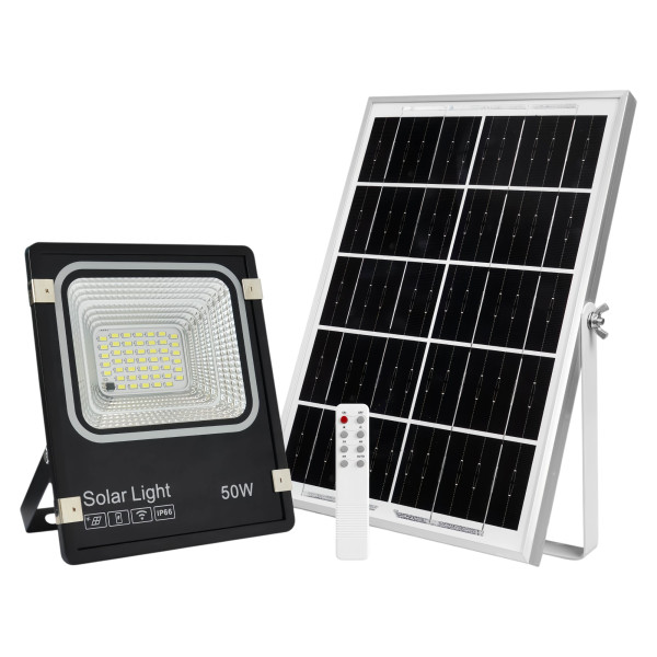 Proyector C/Panel Solar Polaris