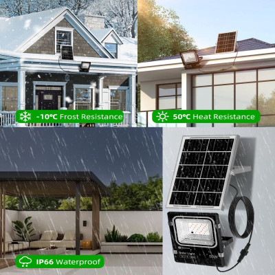 Proyector C/Panel Solar Polaris