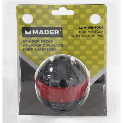 Afilador Cuchillos C/Ventosa Doble