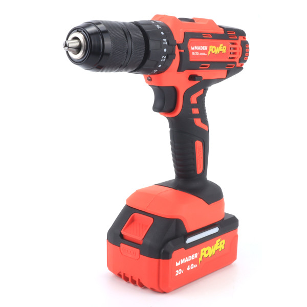 Taladro Atornillador/Percutor Batería Mader Power 20 V