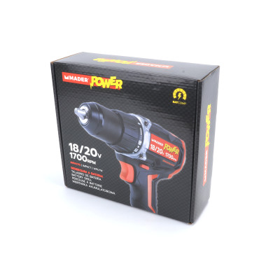 Taladro Percutor Batería Profesional Mader Power 20 V