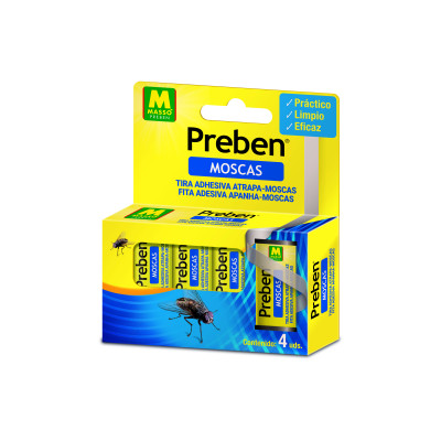 Tira Moscas Blíster 4 uds