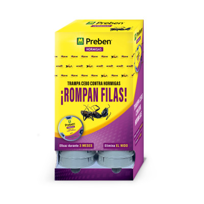 Trampa Hormigas Dispensador 24 uds